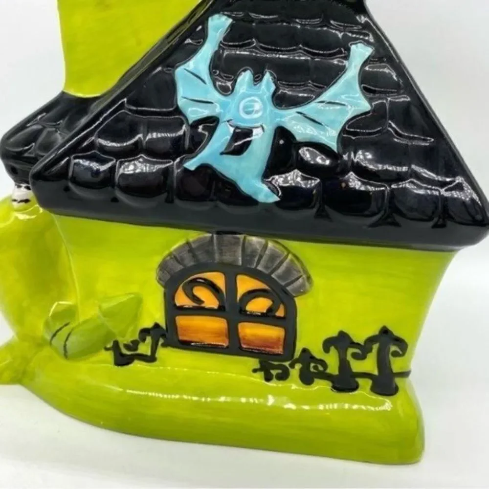 Target Halloween 2009 Ceramic Haunted House Cookie Jar